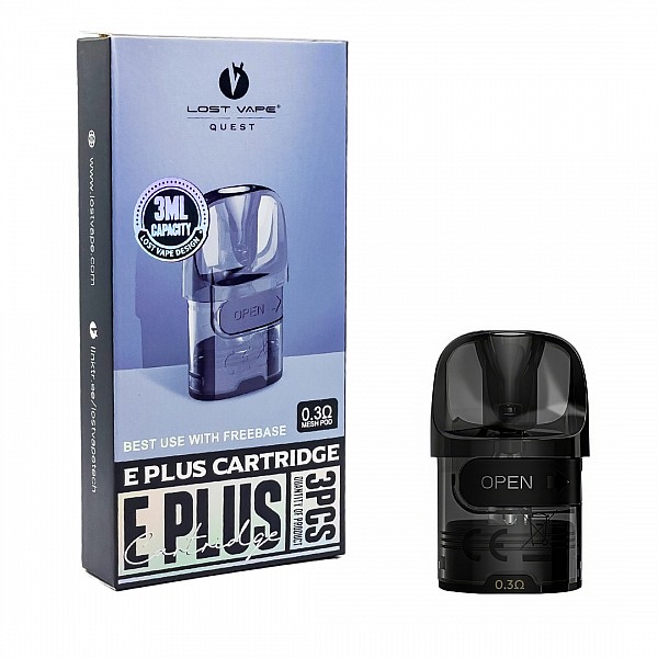 Картридж Lost Vape E-Plus 0.3 Ом 3 мл — комплектуючі для вейпа LOST VAPE
