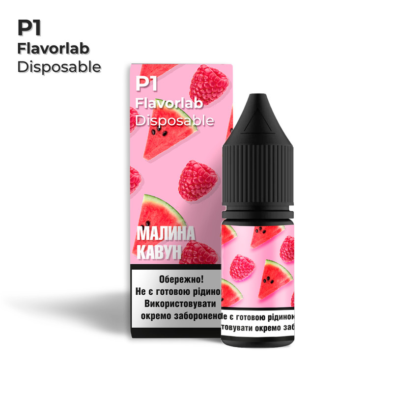 FLAVORLAB Р1 10 мл Малина кавун — рідина для вейпа FLAVORLAB