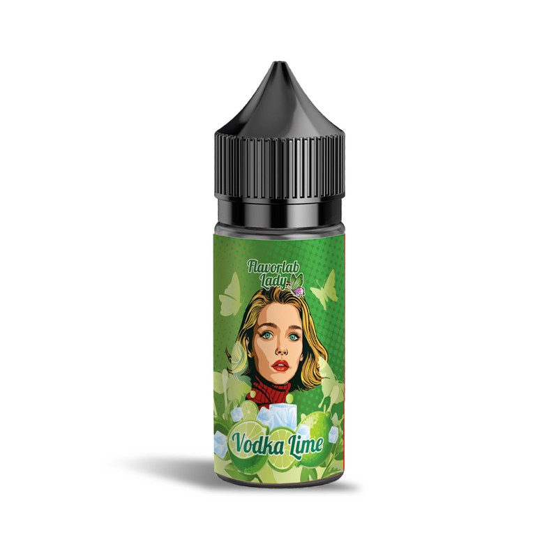 FLAVORLAB LADY 30 мл Vodka lime / Горілка лайм — рідина для вейпа FLAVORLAB