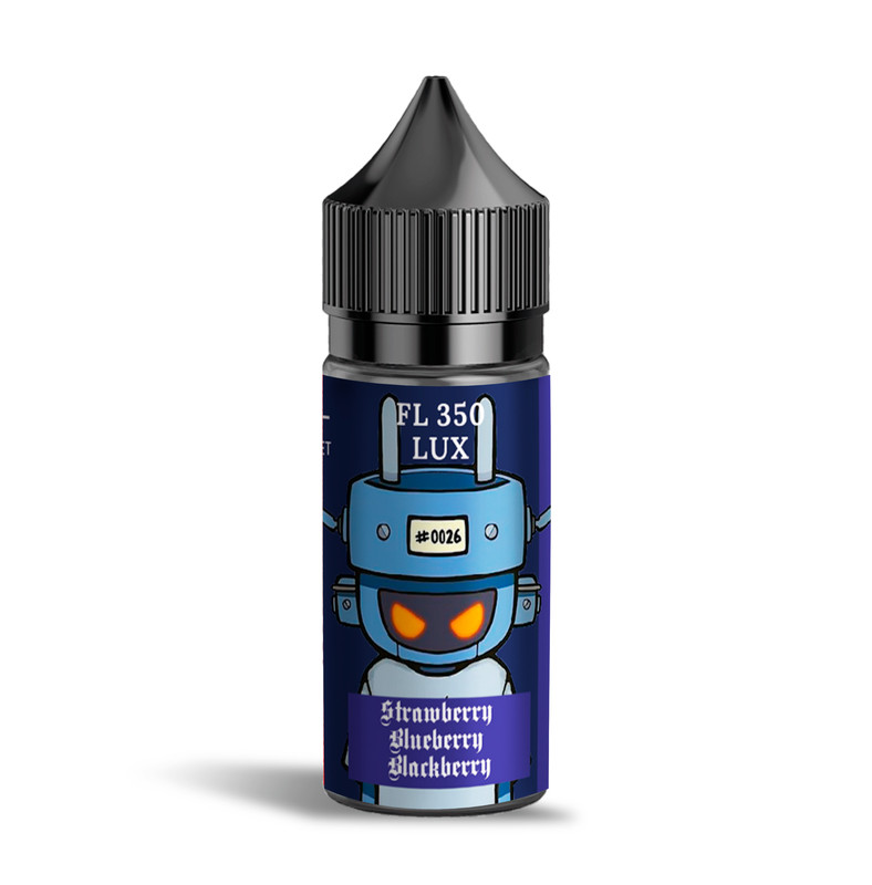 FLAVORLAB FL350 LUX 30 мл Strawberry blueberry blackberry / Полуниця чорниця ожина — рідина для вейпа FLAVORLAB