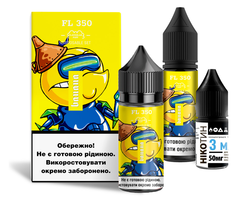 Banana / Банан — рідина для вейпа FLAVORLAB