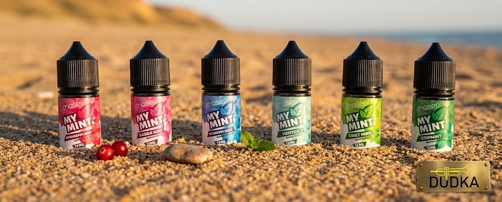 Chaser My Mint Salt 30 мл — м'ятна лінійка для самозамісу — загальний опис лінійки