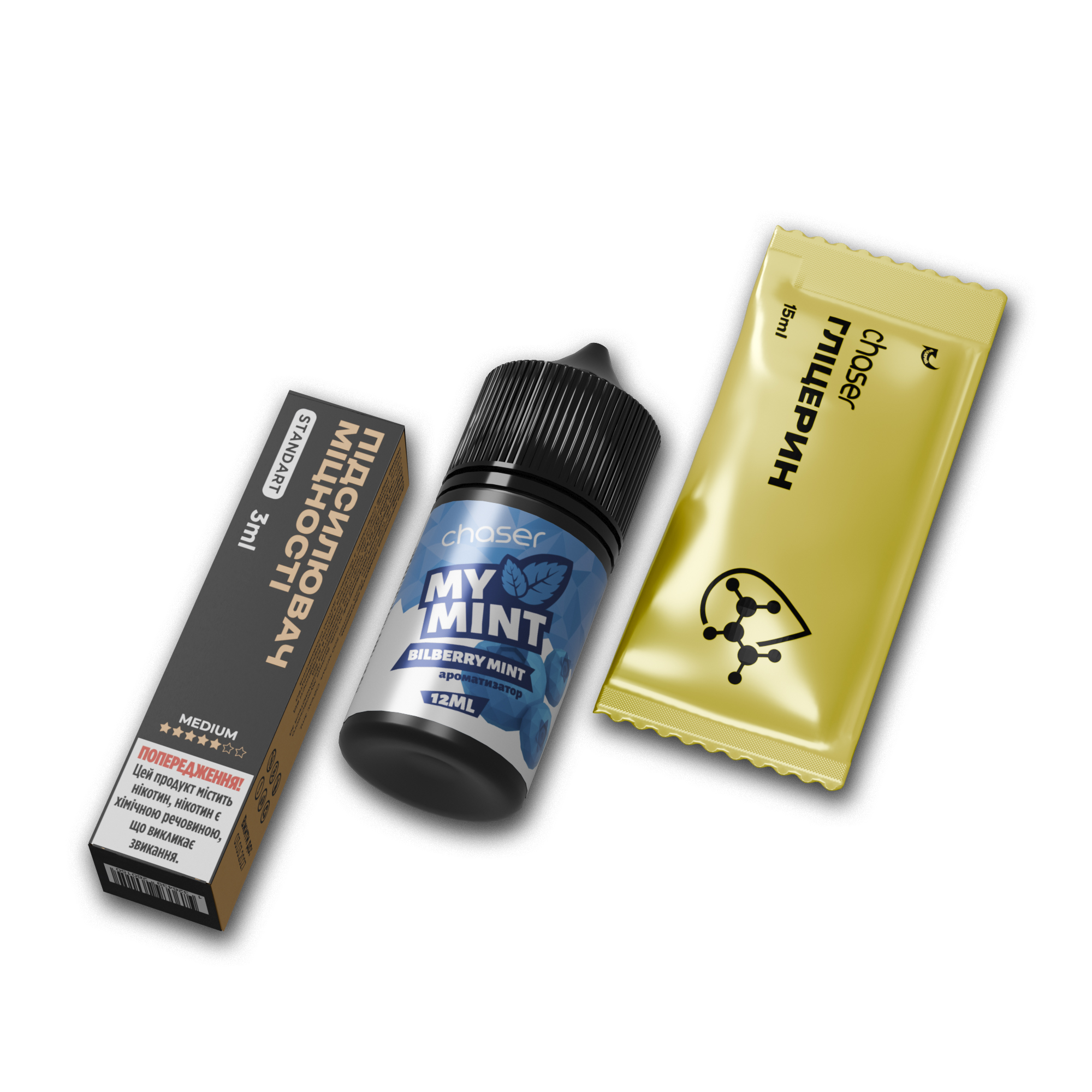 Chaser My Mint Salt Bilberry Mint 30 мл — рідина для вейпа CHASER
