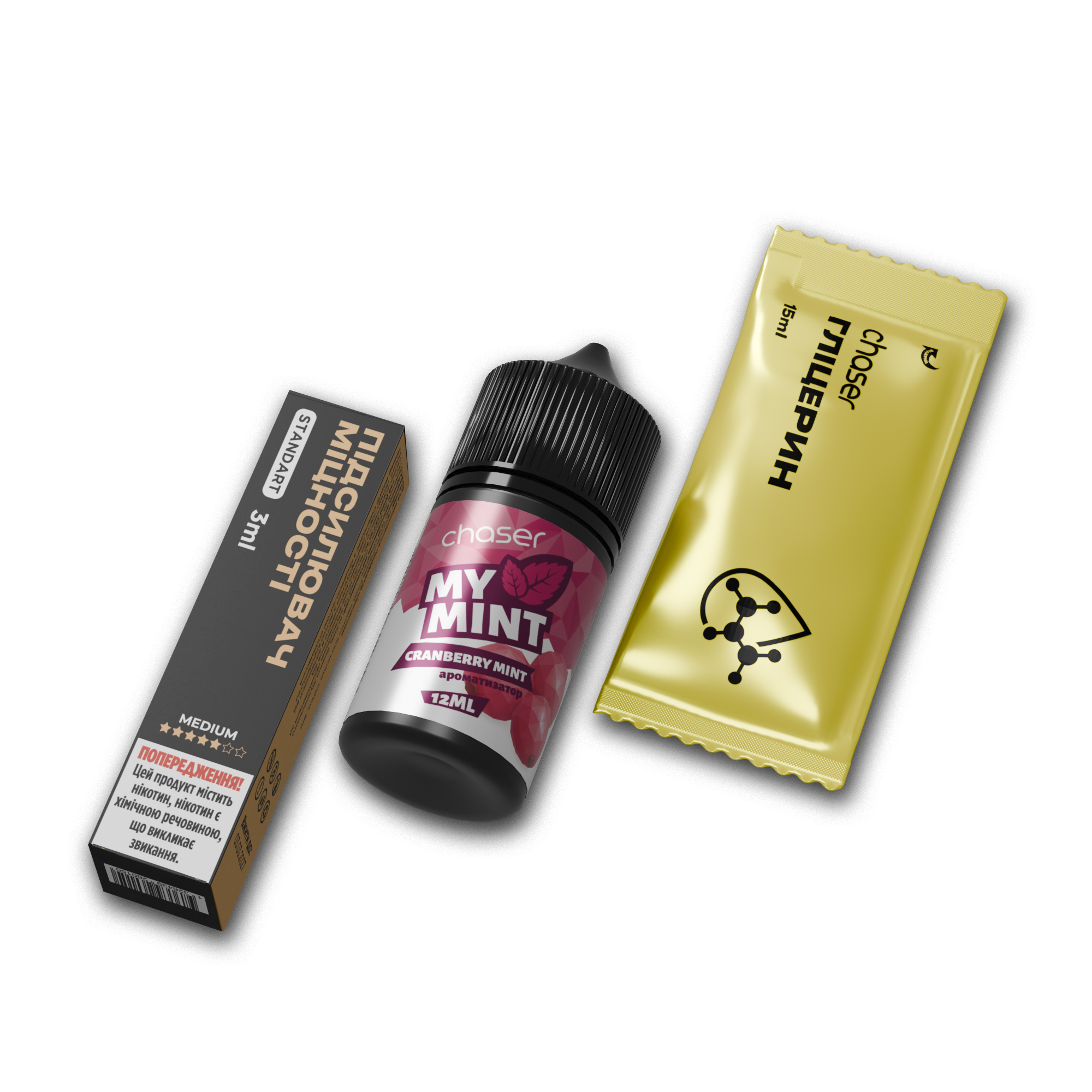 Chaser My Mint Salt Cranberry Mint 30 мл — рідина для вейпа CHASER