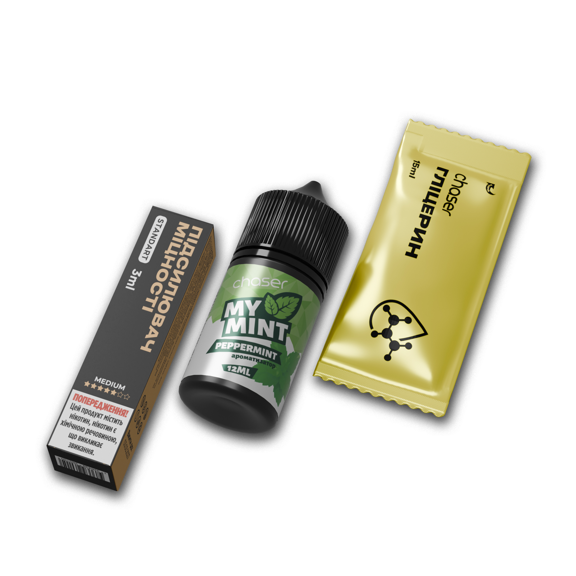 Chaser My Mint Salt Peppermint 30 мл — рідина для вейпа CHASER