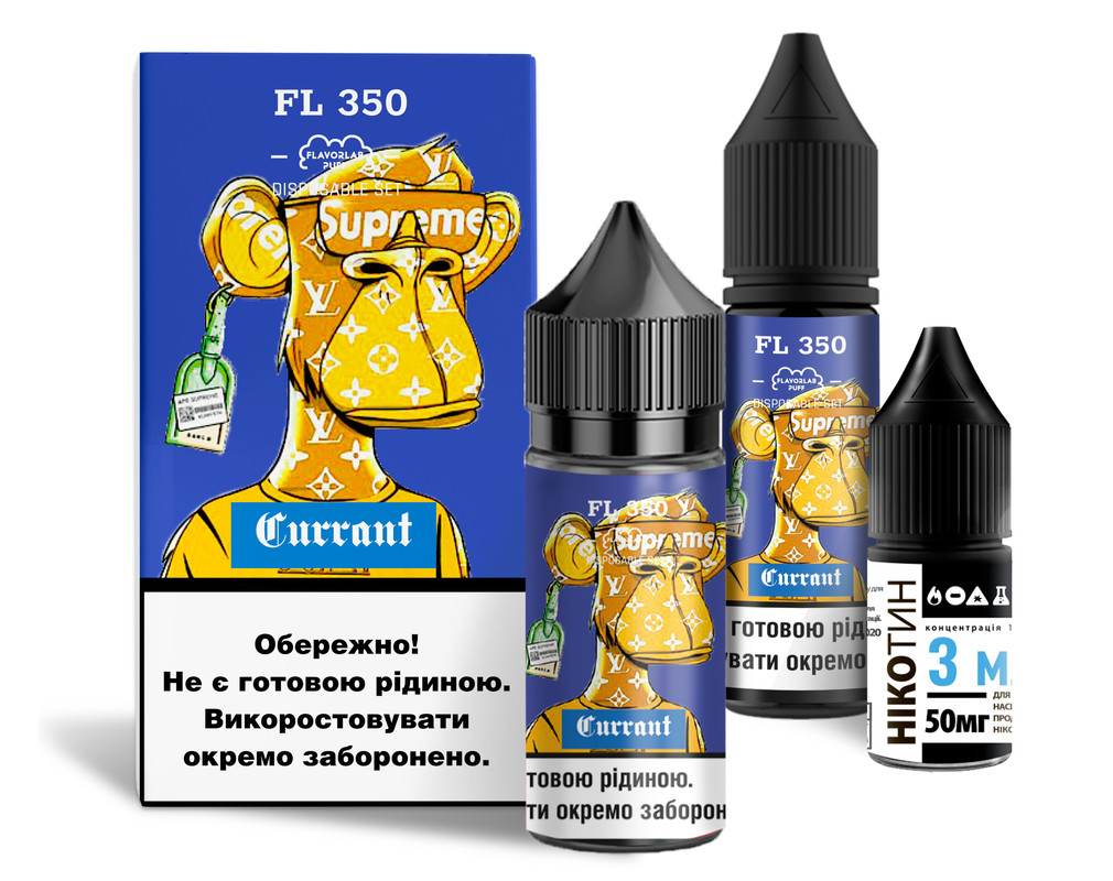 FLAVORLAB FL350 30 мл Currant / Смородина — рідина для вейпа FLAVORLAB