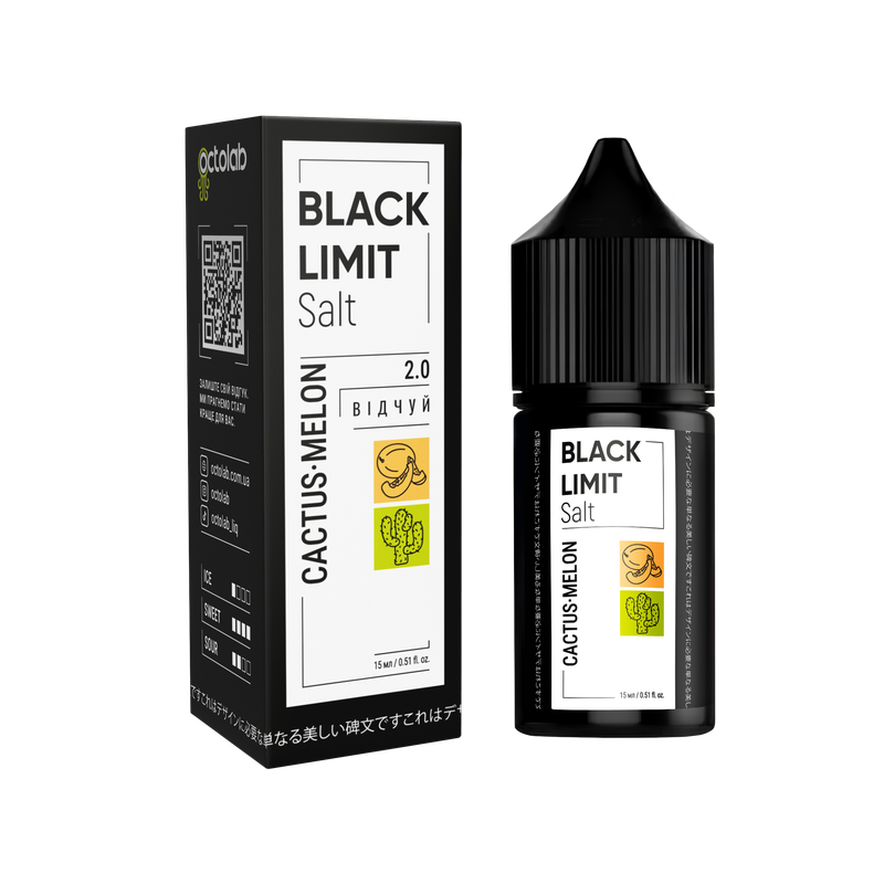 OCTOBAR BLACK LIMIT 30 мл Cactus Melon — рідина для вейпа OCTOBAR
