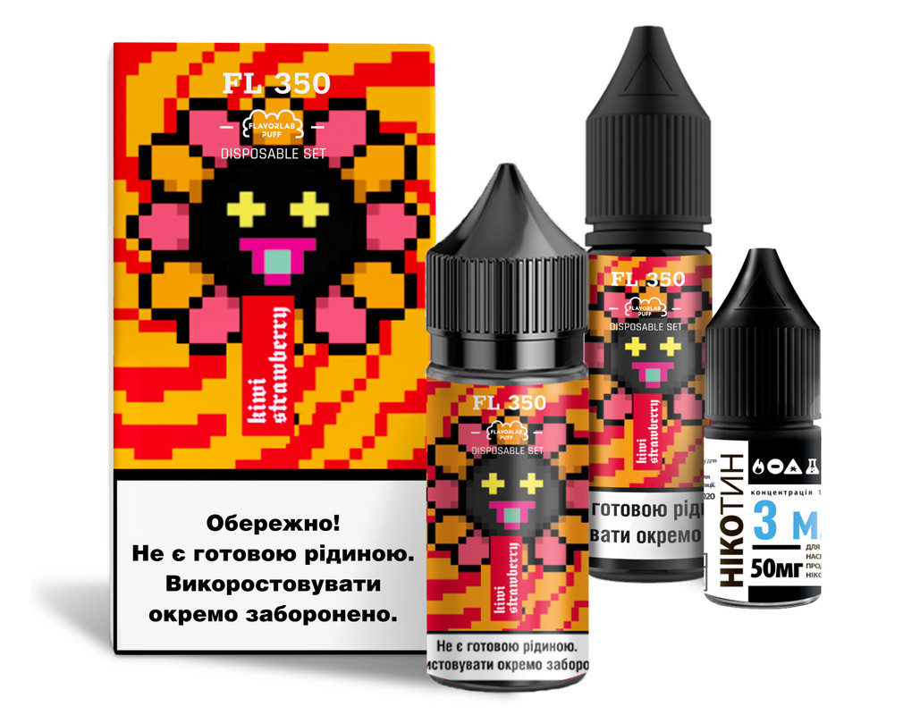 Kiwi strawberries / Ківі полуниця — рідина для вейпа FLAVORLAB