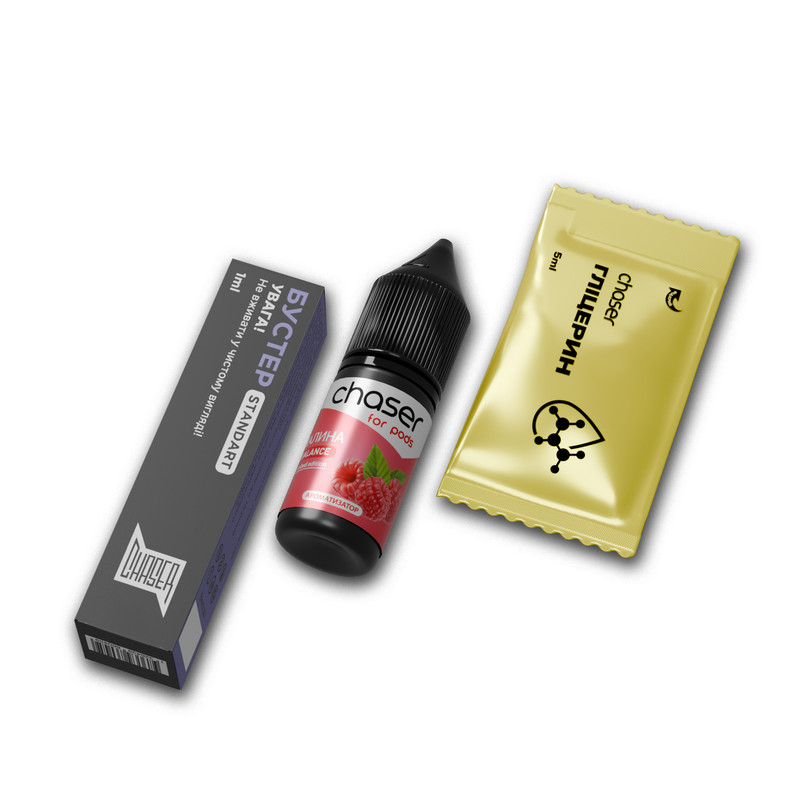 CHASER 10 мл МАЛИНА LIMITED — рідина для вейпа CHASER