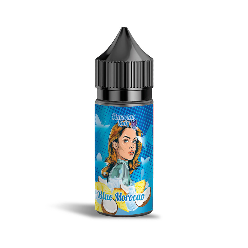FLAVORLAB LADY 30 мл Blue Morocao / Блю кюрасао — рідина для вейпа FLAVORLAB