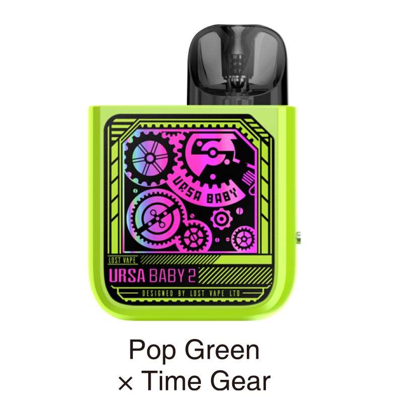 LOST VAPE Ursa Baby 2 Pop Green x Time Gear — POD-система LOST VAPE