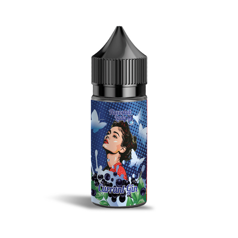 FLAVORLAB LADY 30 мл Currant gin / Джин смородиновий — рідина для вейпа FLAVORLAB