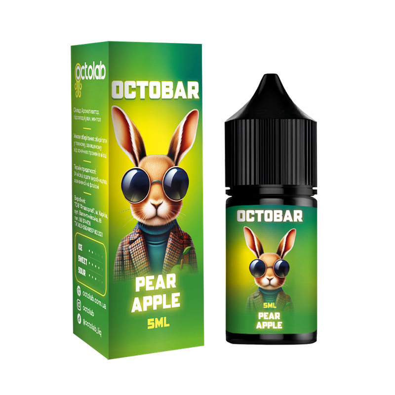 Pear Apple — рідина для вейпа OCTOBAR