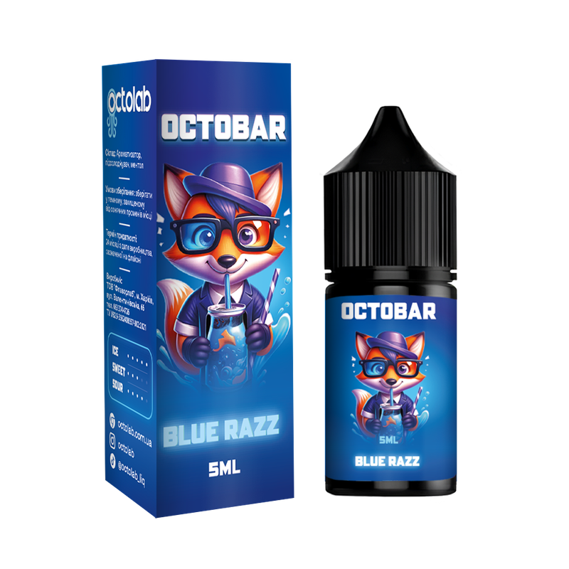 Blue Razz — рідина для вейпа OCTOBAR