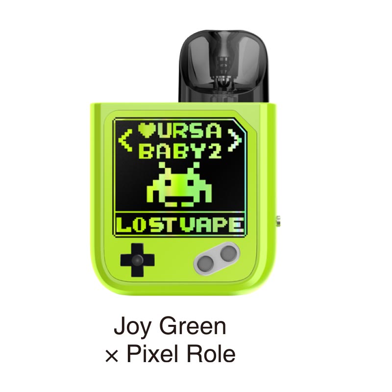 LOST VAPE Ursa Baby 2 Joy Green x Pixel Role — POD-система LOST VAPE