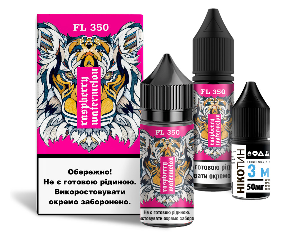 Raspberry watermelon / Малина кавун — рідина для вейпа FLAVORLAB