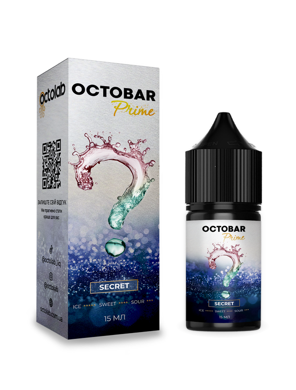 OCTOBAR PRIME 30 мл Secret — рідина для вейпа OCTOBAR