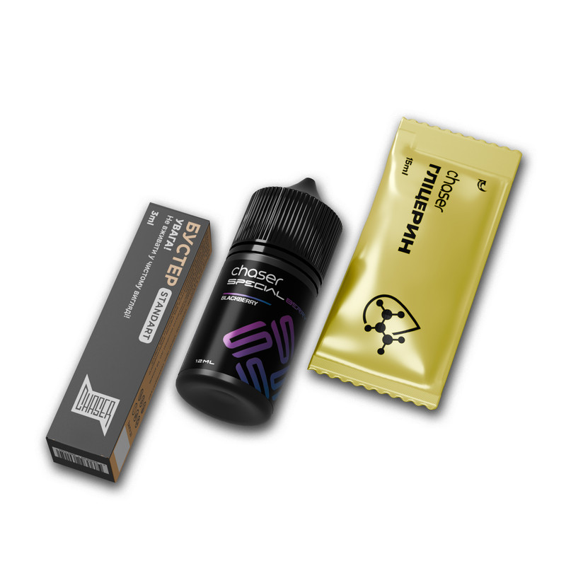 CHASER SPECIAL BERRY 30 мл BLACKBERRY — рідина для вейпа CHASER