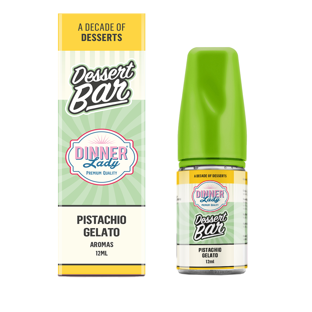 DINNER LADY Dessert Bar 30 мл Pistachio Gelato / Фісташка джелато — рідина для вейпа DINNER LADY