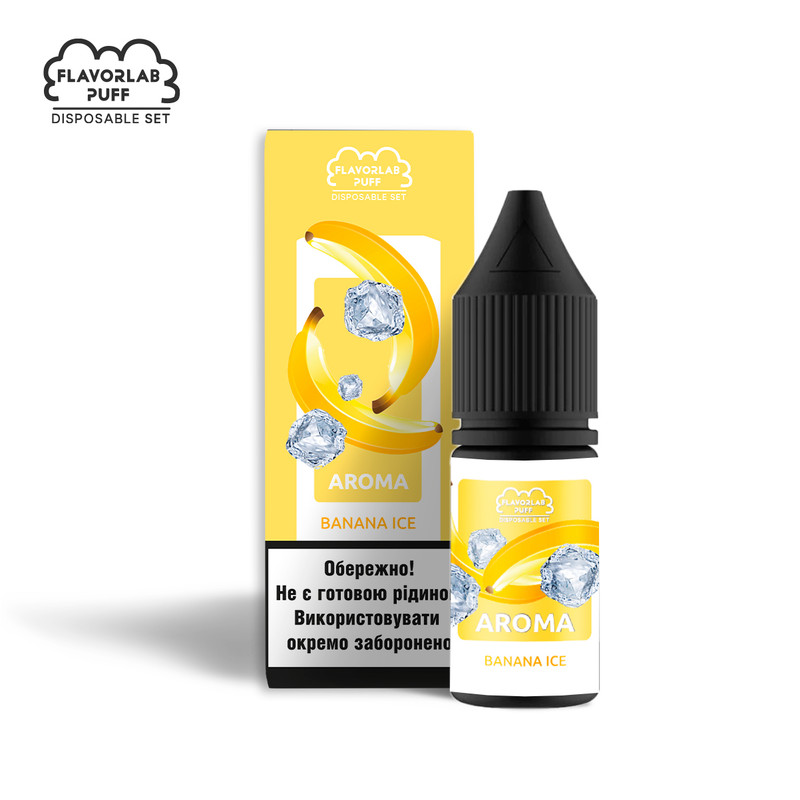 Banana ice / Банан айс — рідина для вейпа FLAVORLAB