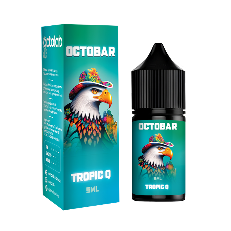 OCTOBAR NFT 10 мл Tropic Q — рідина для вейпа OCTOBAR