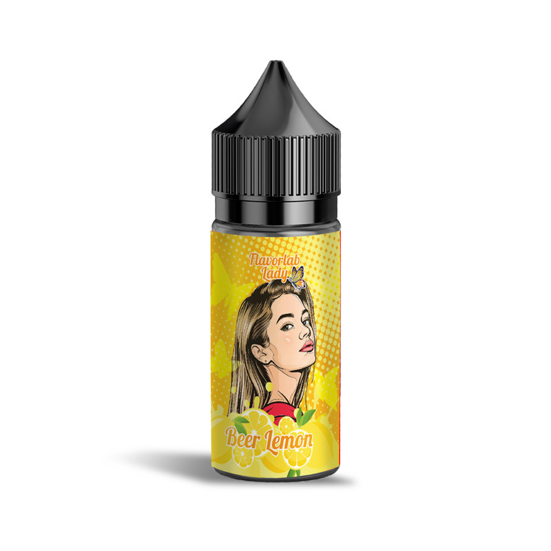 FLAVORLAB LADY 30 мл Beer lemon / Пиво лимон — рідина для вейпа FLAVORLAB