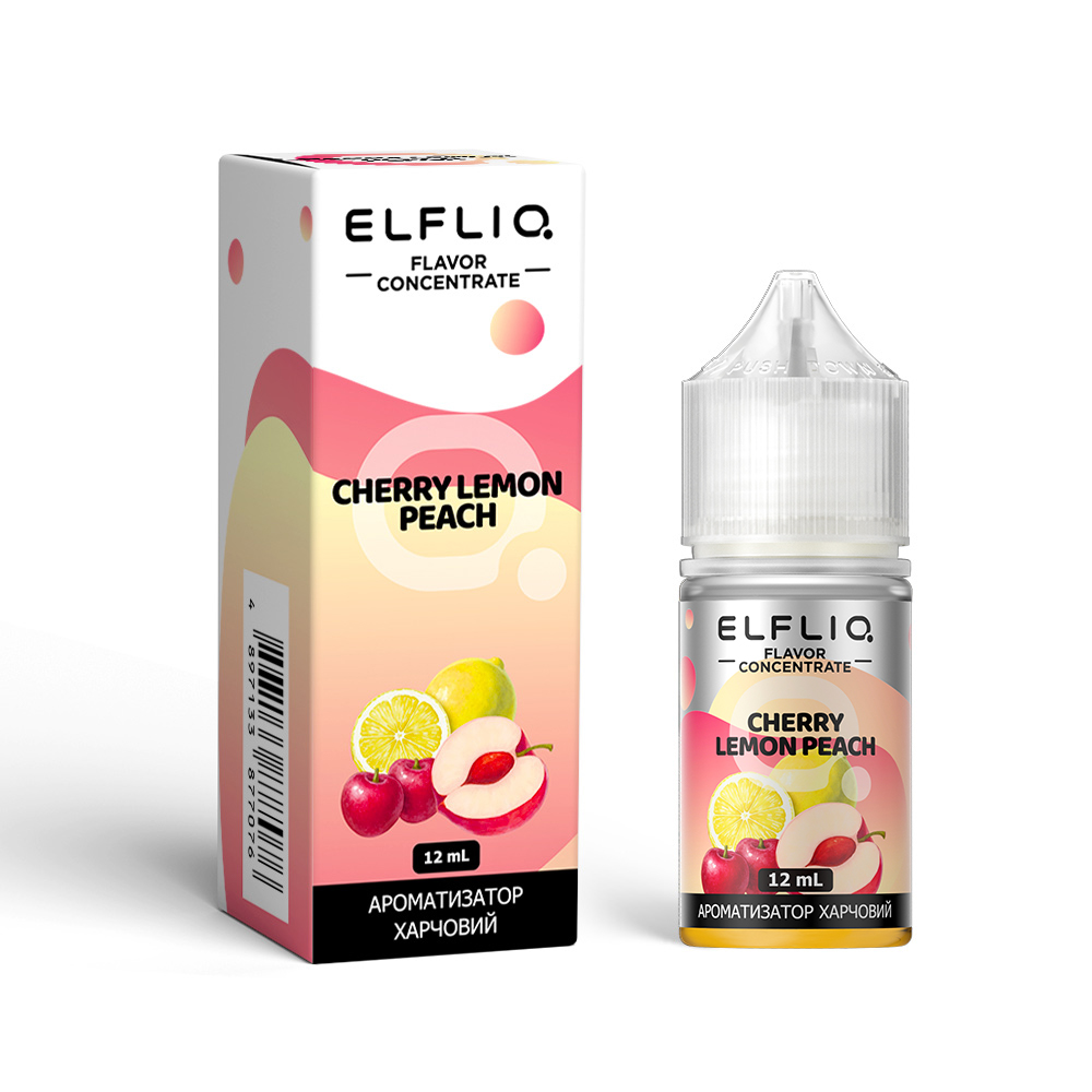 Cherry Lemon Peach / Вишня лимон персик — рідина для вейпа ELFLIQ