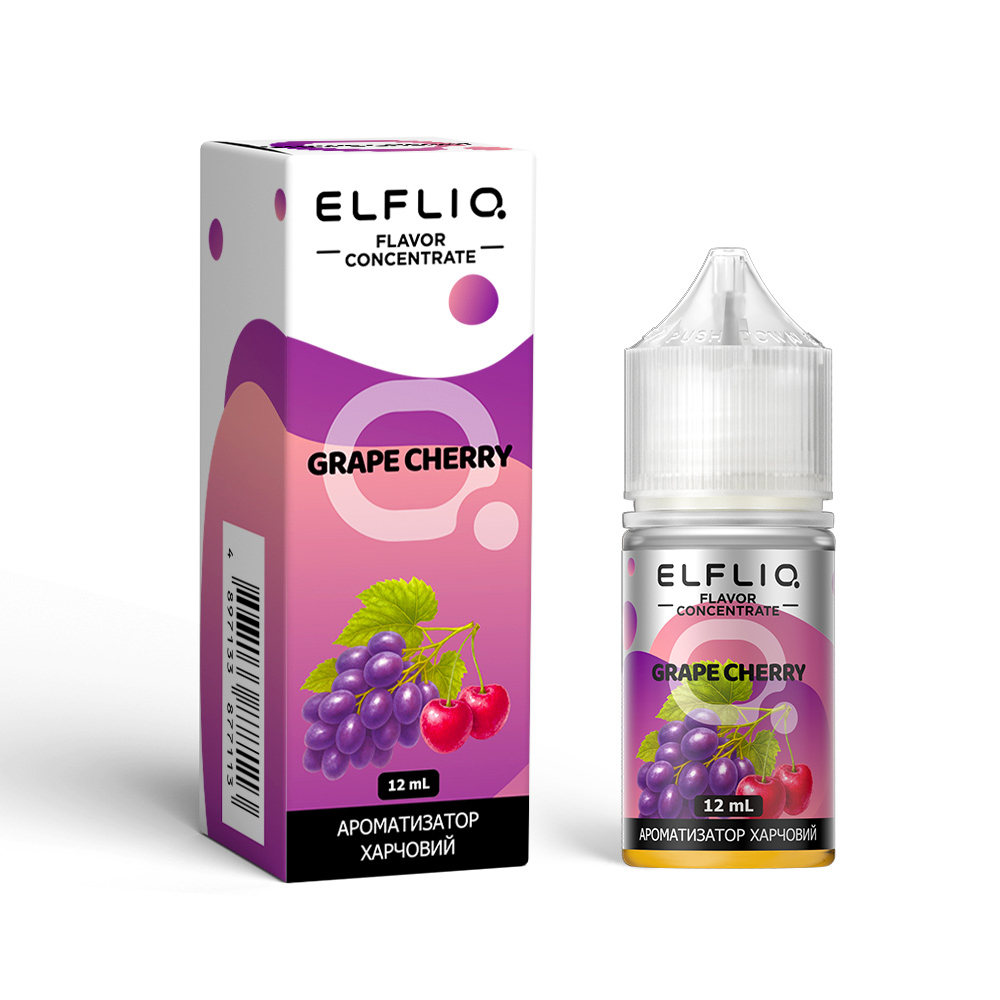 Grape Cherry / Виноград вишня — рідина для вейпа ELFLIQ