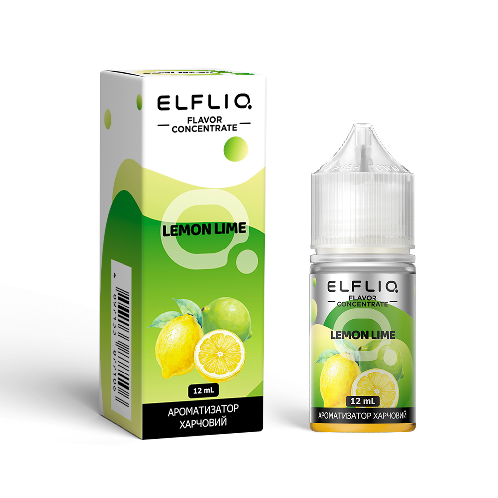 ELFLIQ Flavor Concentrate 30 мл Lemon Lime / Лимон лайм — рідина для вейпа ELFLIQ