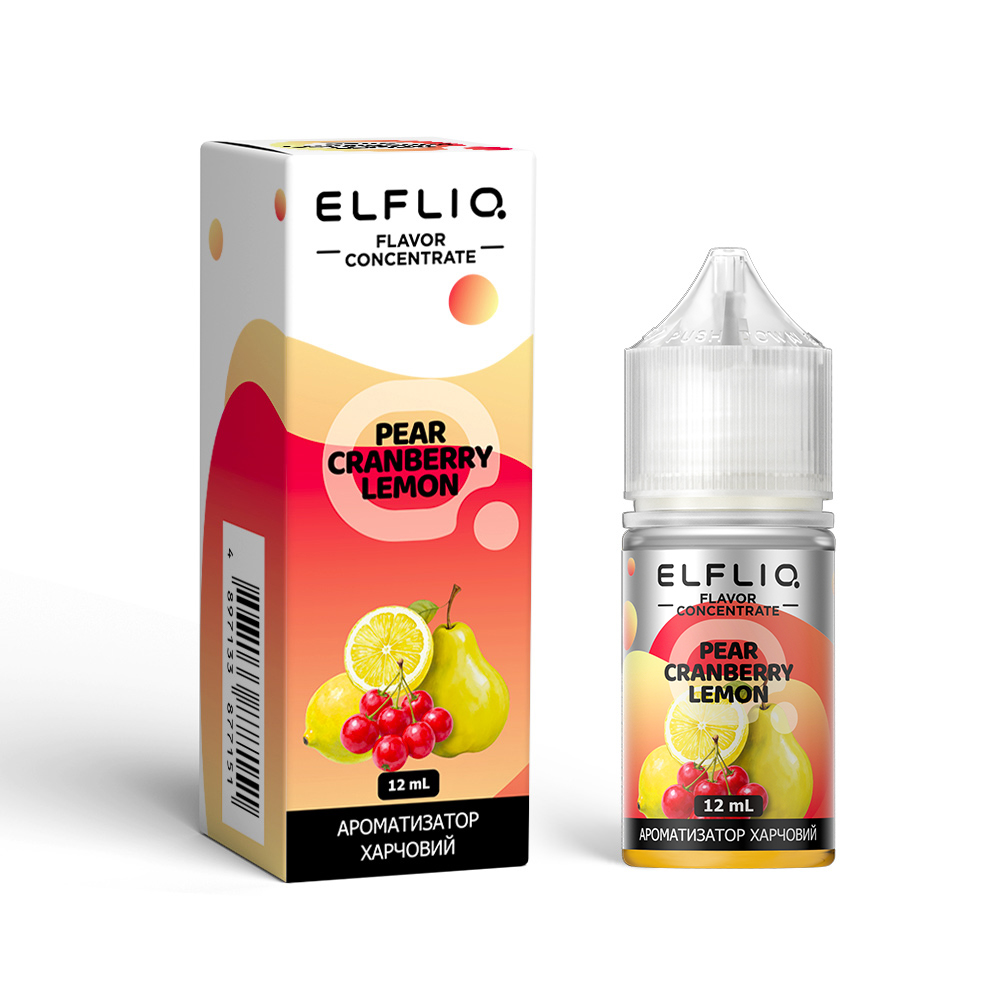 ELFLIQ Flavor Concentrate 30 мл Pear Cranberry Lemon / Pear журавлина лимон — рідина для вейпа ELFLIQ