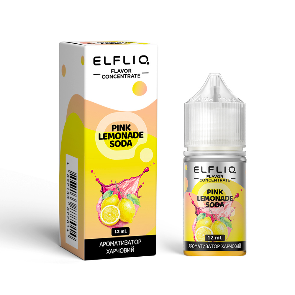 ELFLIQ Flavor Concentrate 30 мл Pink Lemonade Soda / Рожевий лимонад содова — рідина для вейпа ELFLIQ