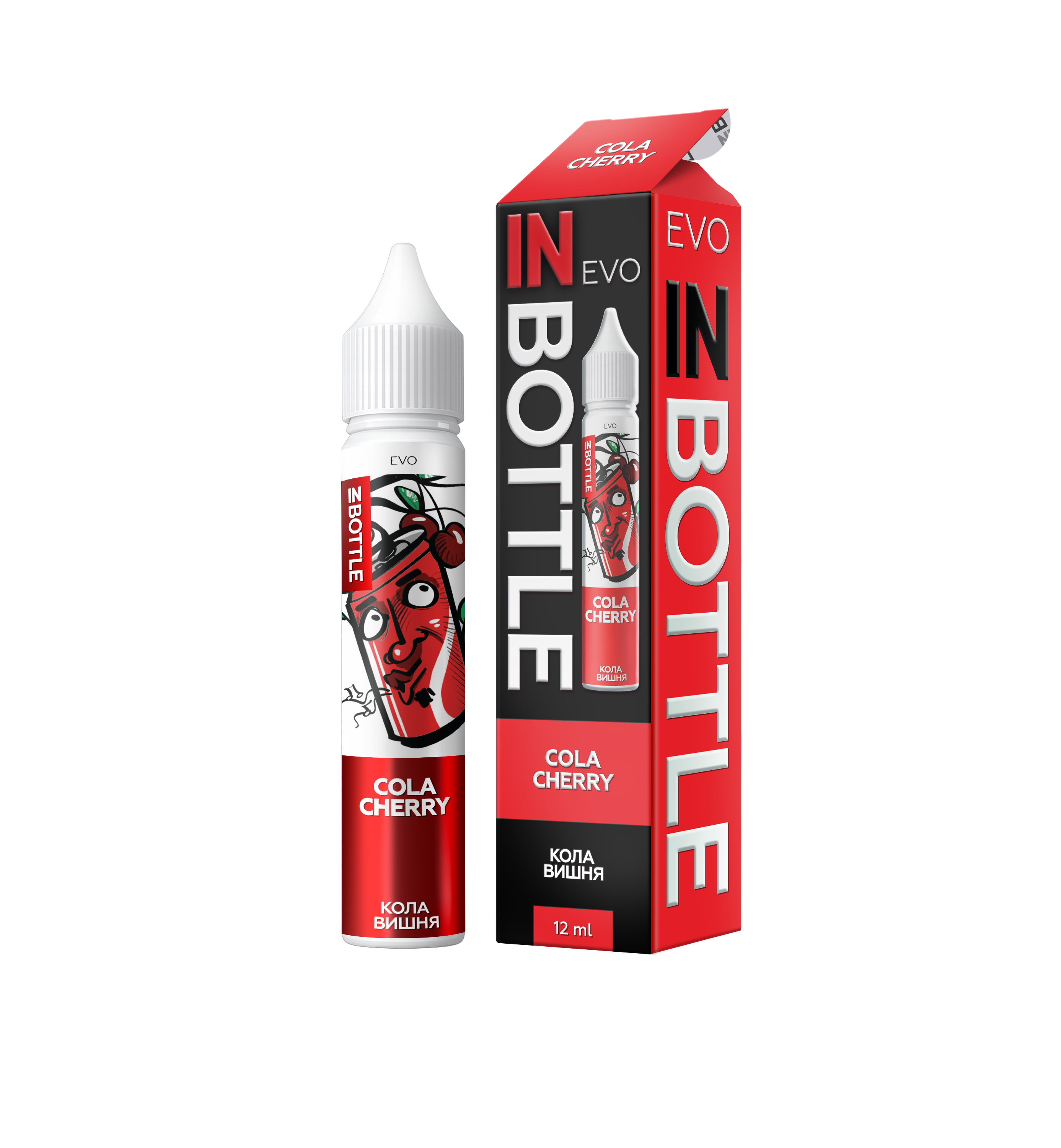IN BOTTLE EVO 30 мл Cola Cherry / Кола вишня — рідина для вейпа IN BOTTLE