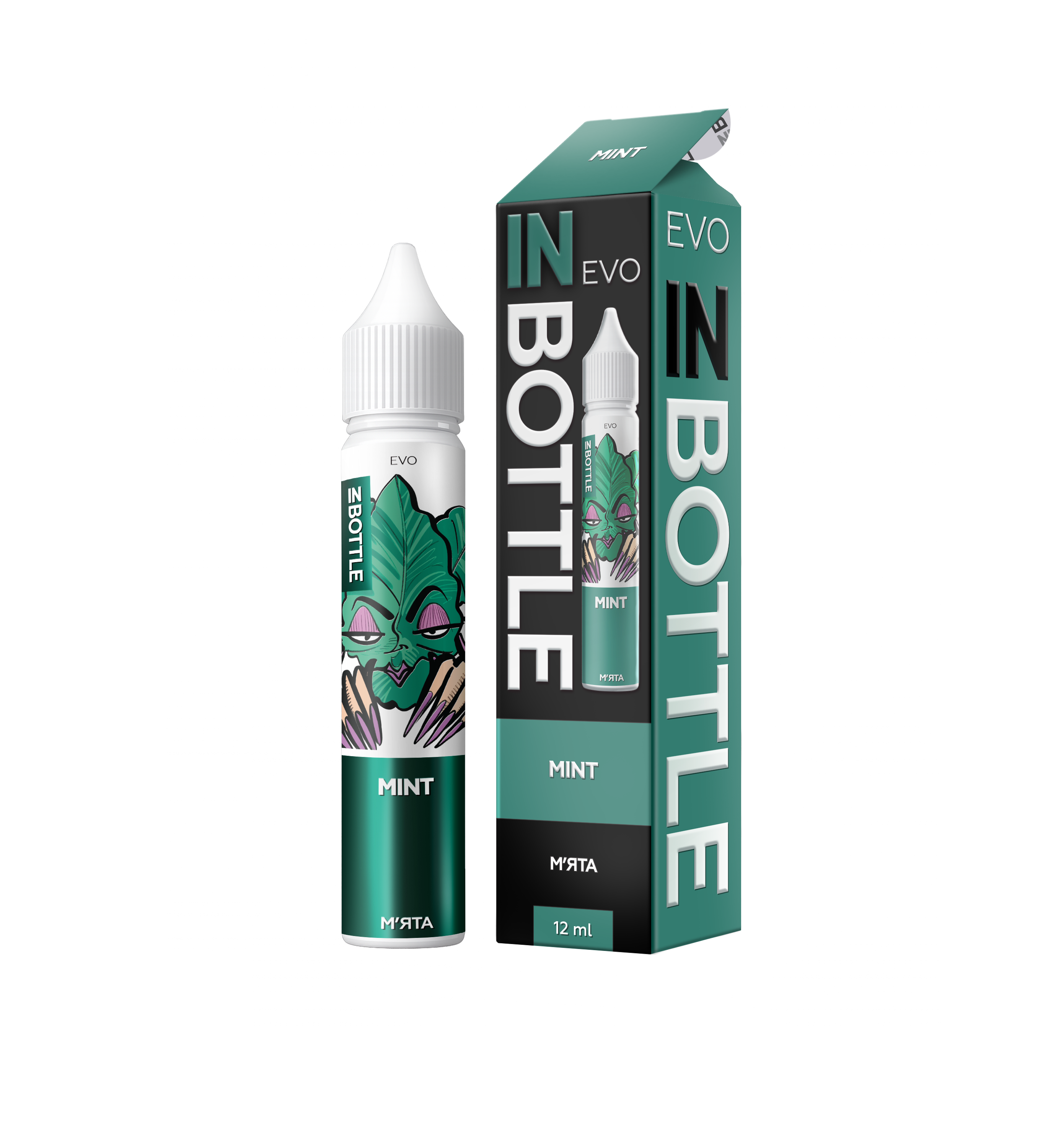 IN BOTTLE EVO 30 мл Mint / М'ята — рідина для вейпа IN BOTTLE