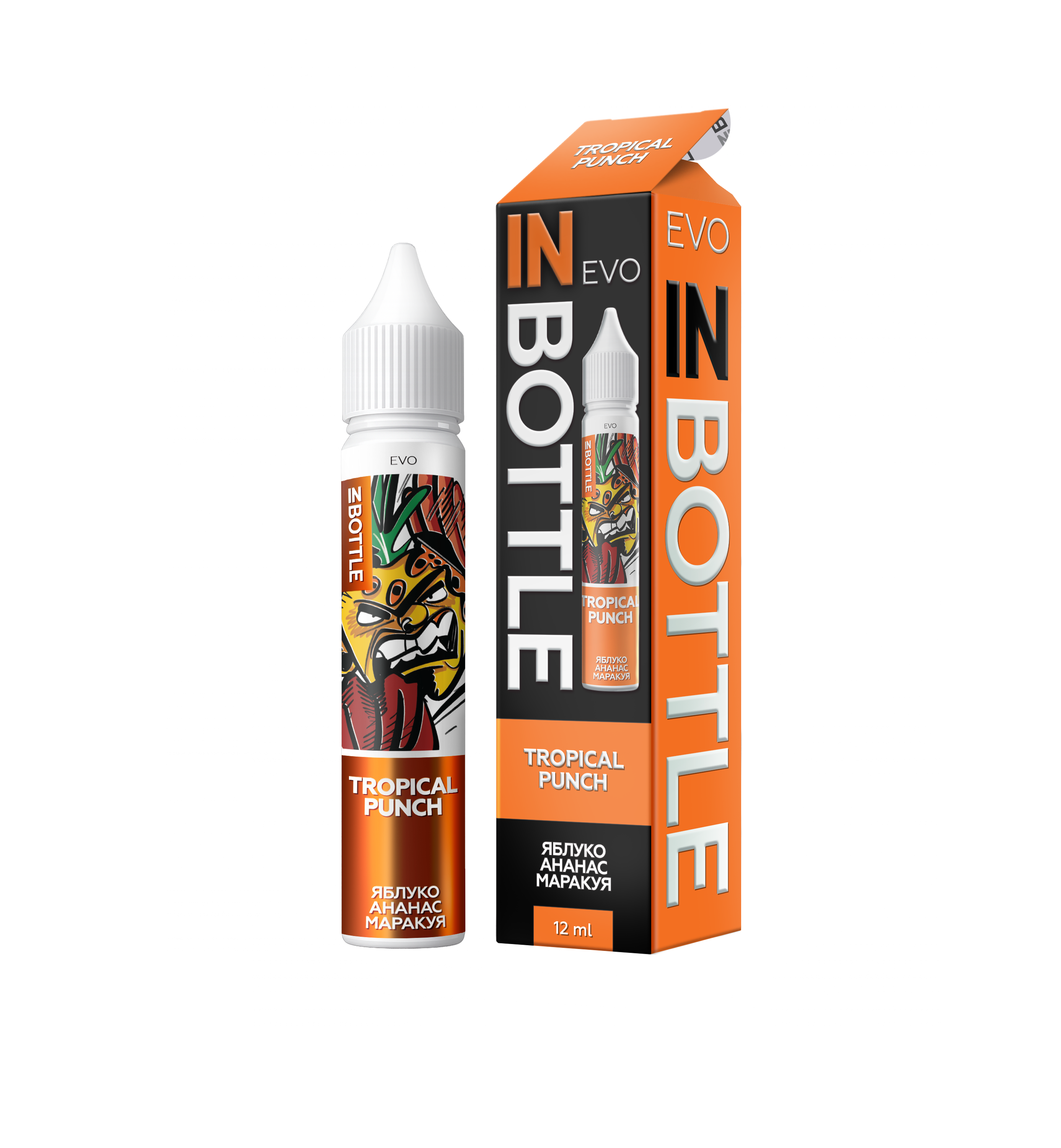 IN BOTTLE EVO 30 мл Tropical Punch / Яблуко ананас маракуя — рідина для вейпа IN BOTTLE
