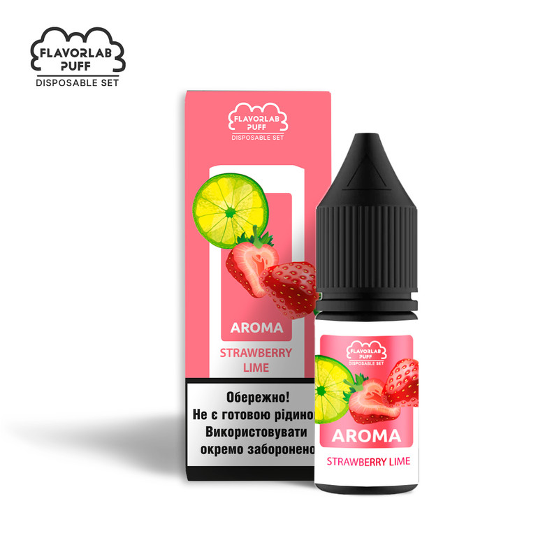 Strawberry lime / Полуниця лайм — рідина для вейпа FLAVORLAB