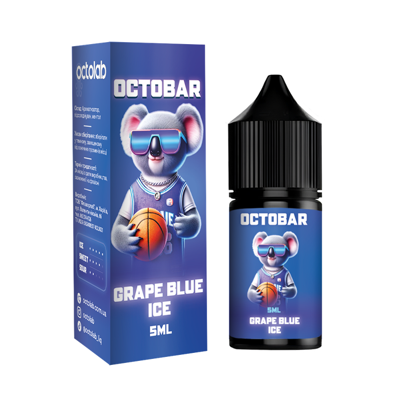 Grape Blue Ice — рідина для вейпа OCTOBAR