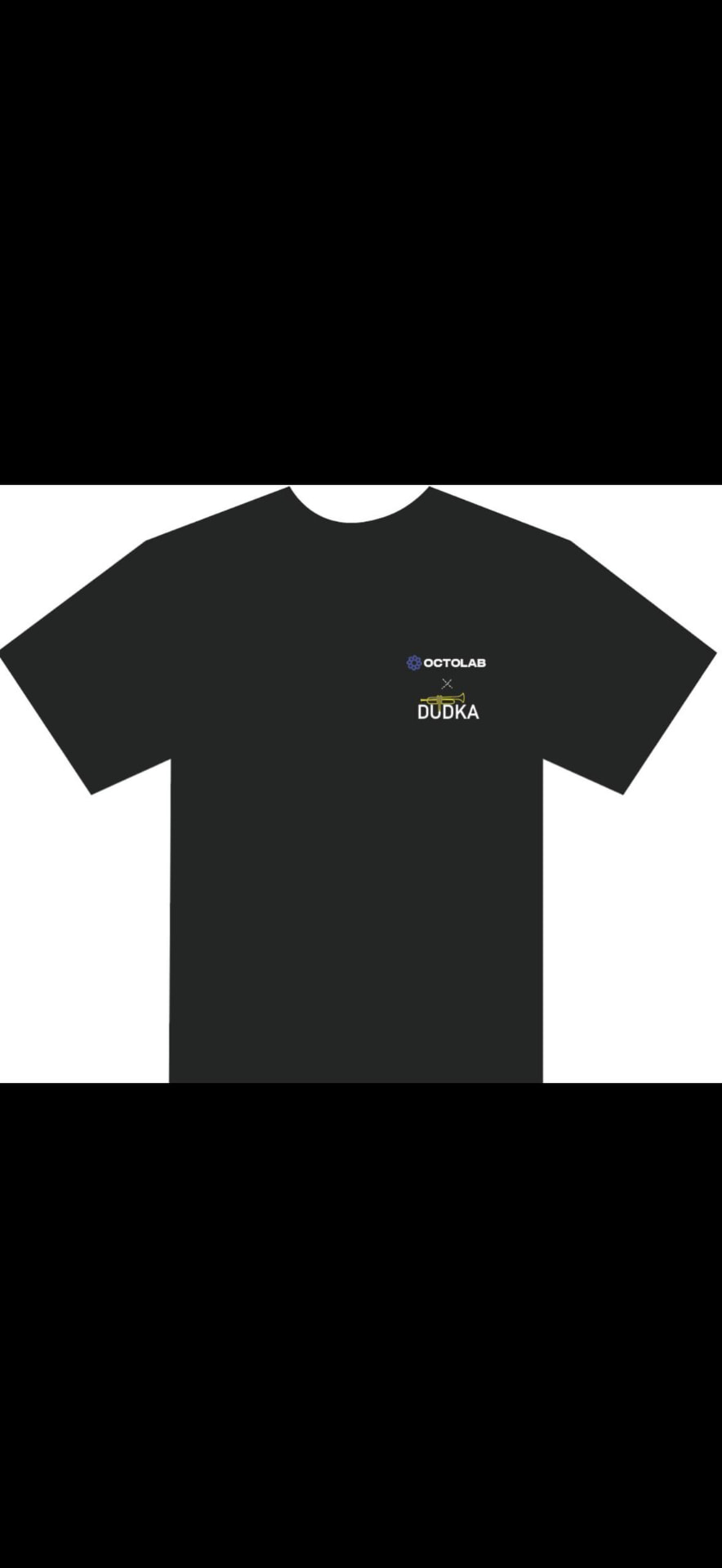 Футболка OCTOLAB × DUDKA Logo — комплектуючі для вейпа DUDKA