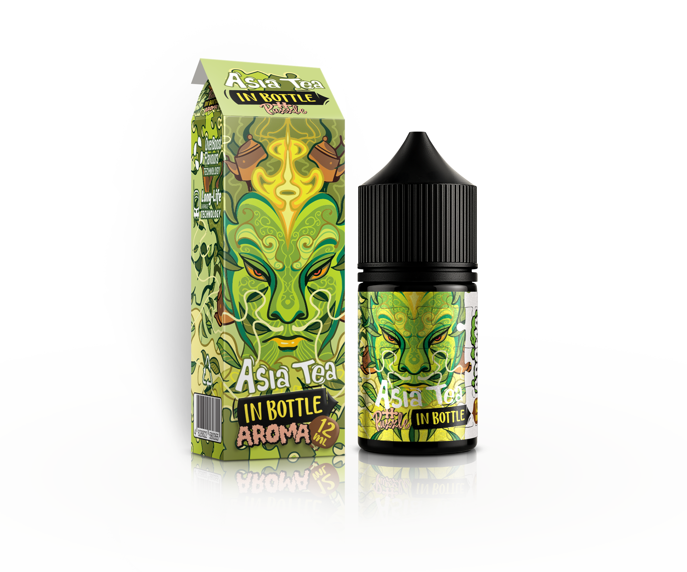 IN BOTTLE InBottle PUZZLE 30 мл Asia Tea / Азійський чай — рідина для вейпа IN BOTTLE