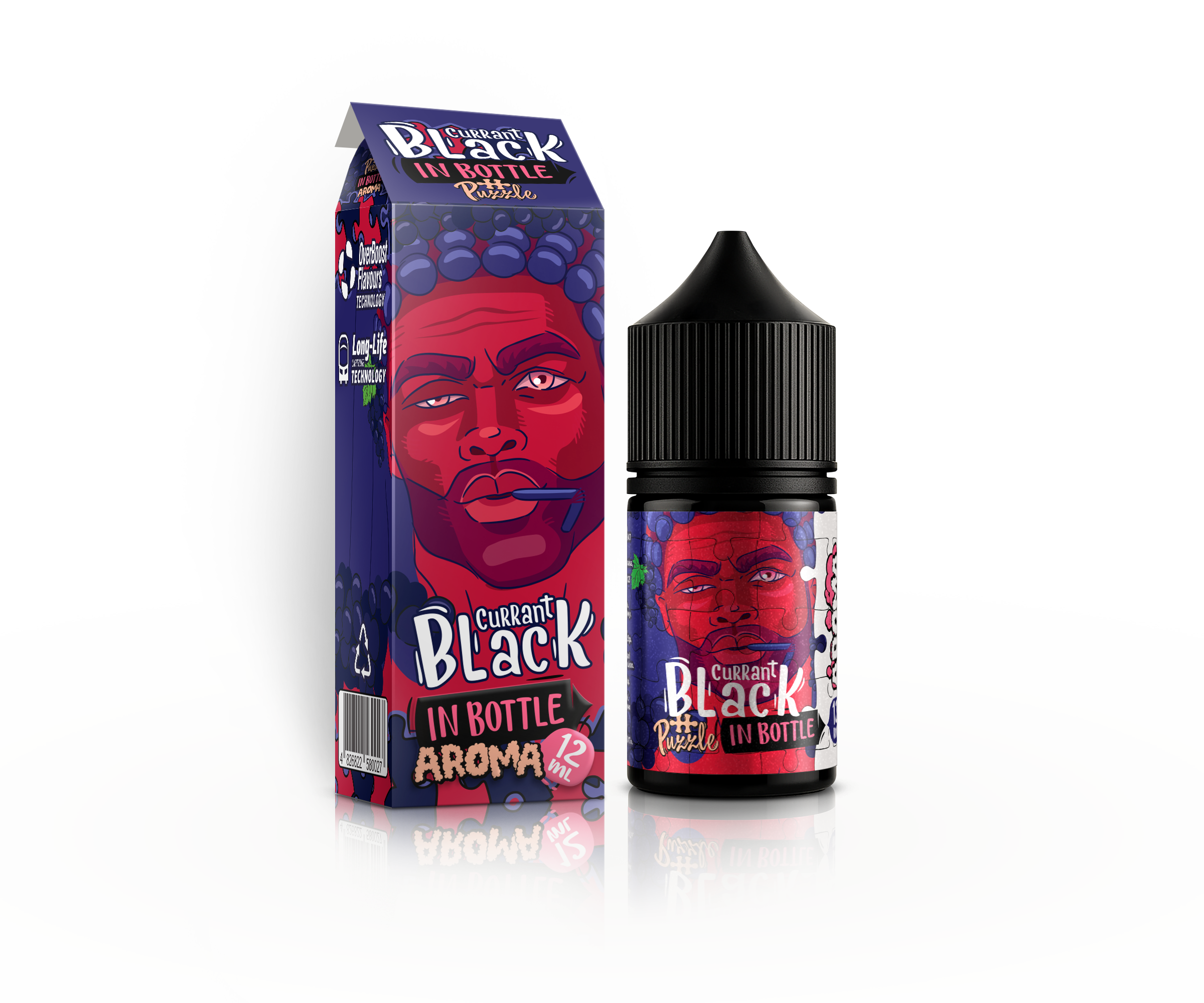 IN BOTTLE InBottle PUZZLE 30 мл Black Currant / Чорний смородина — рідина для вейпа IN BOTTLE