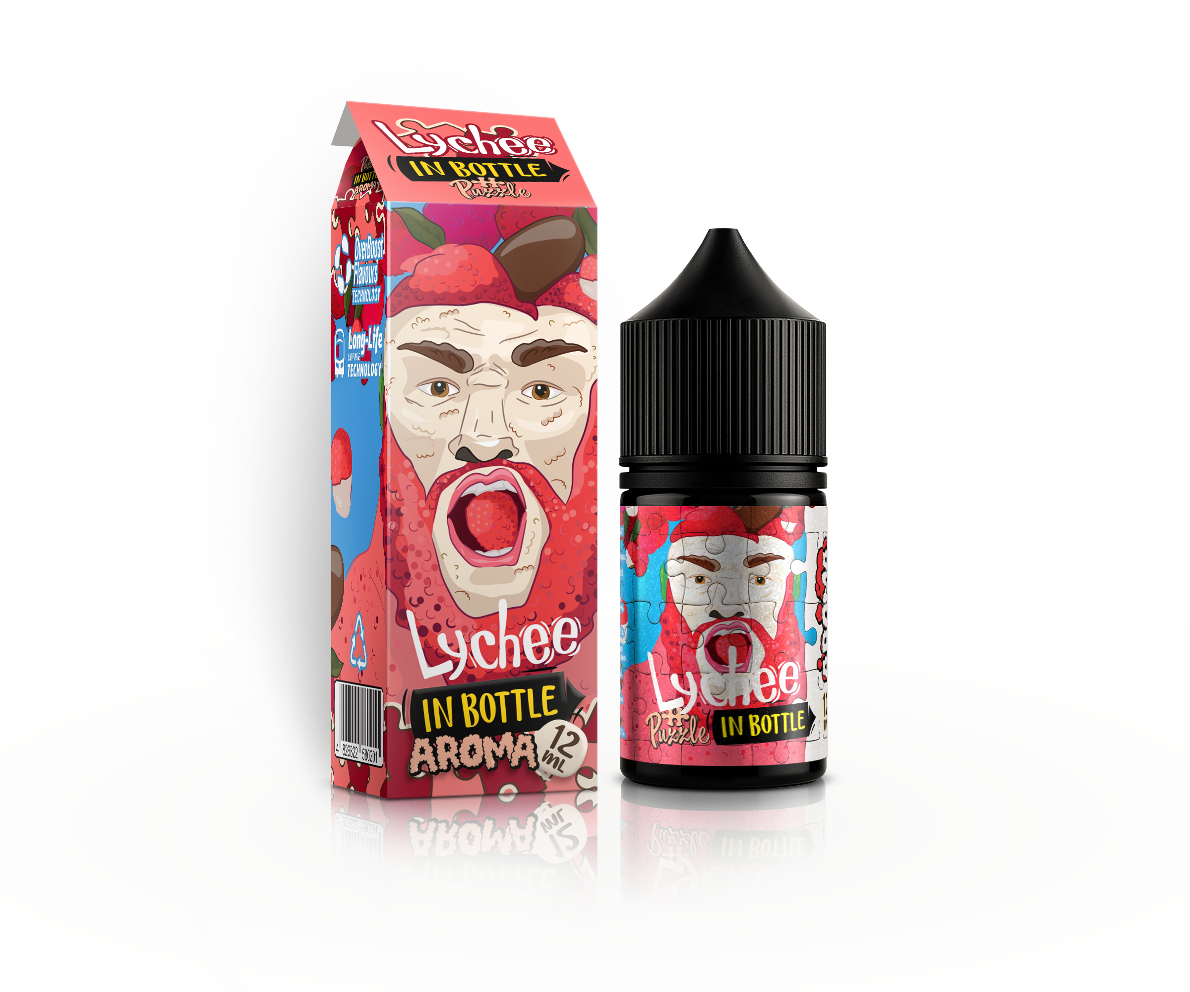 IN BOTTLE InBottle PUZZLE 30 мл Lychee / Лічі — рідина для вейпа IN BOTTLE