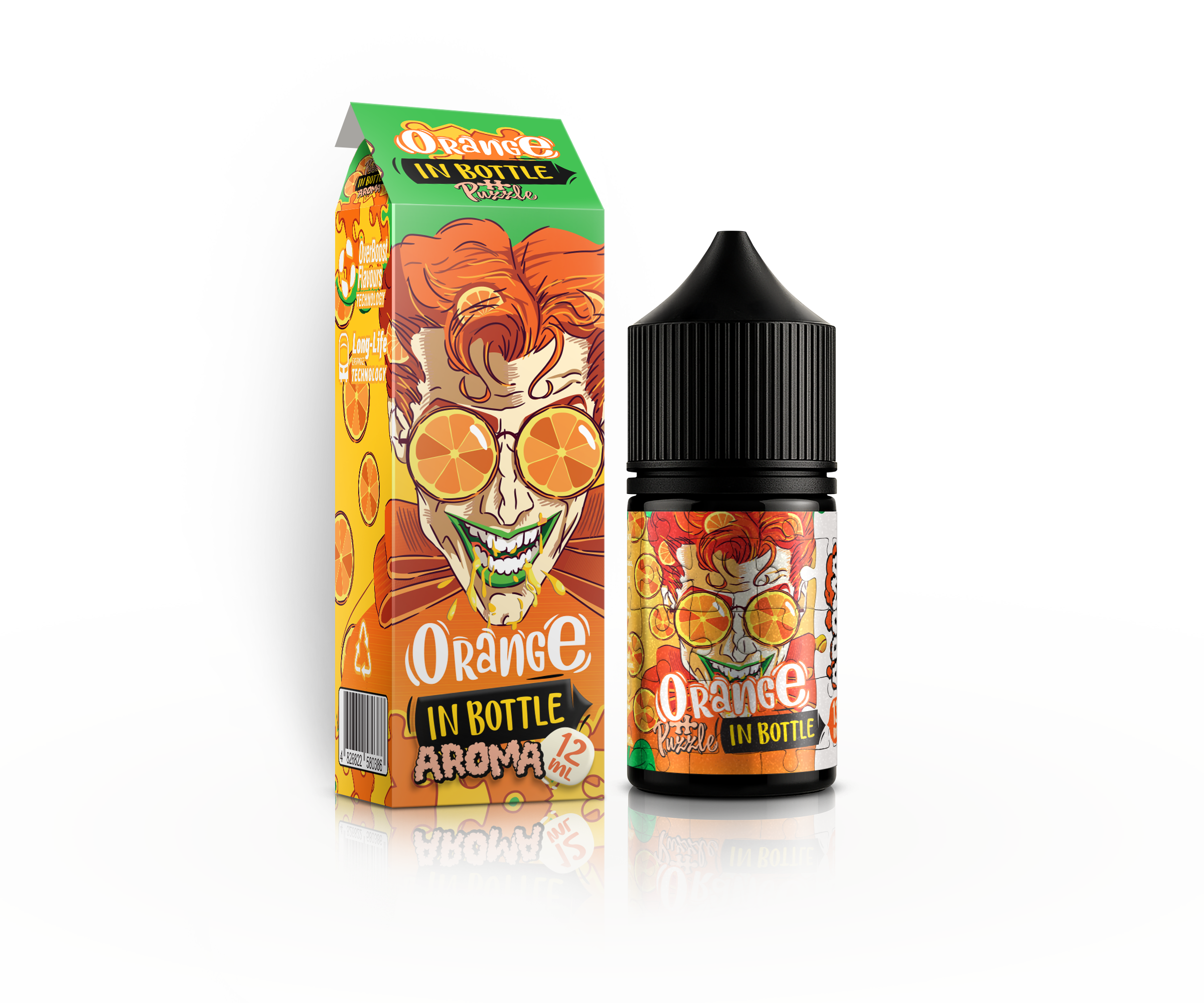 IN BOTTLE InBottle PUZZLE 30 мл Orange / Апельсин — рідина для вейпа IN BOTTLE