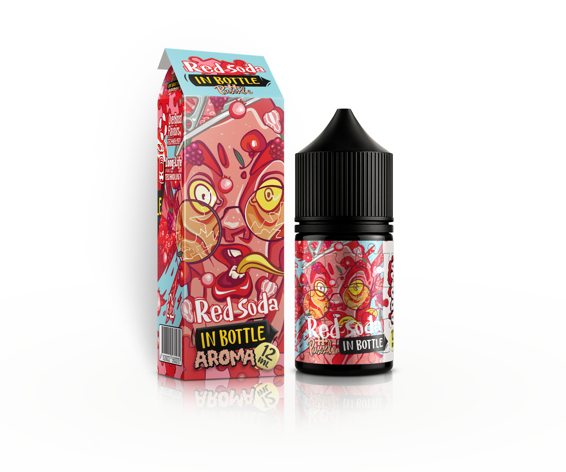 IN BOTTLE InBottle PUZZLE 30 мл Red Soda / Червона содова — рідина для вейпа IN BOTTLE