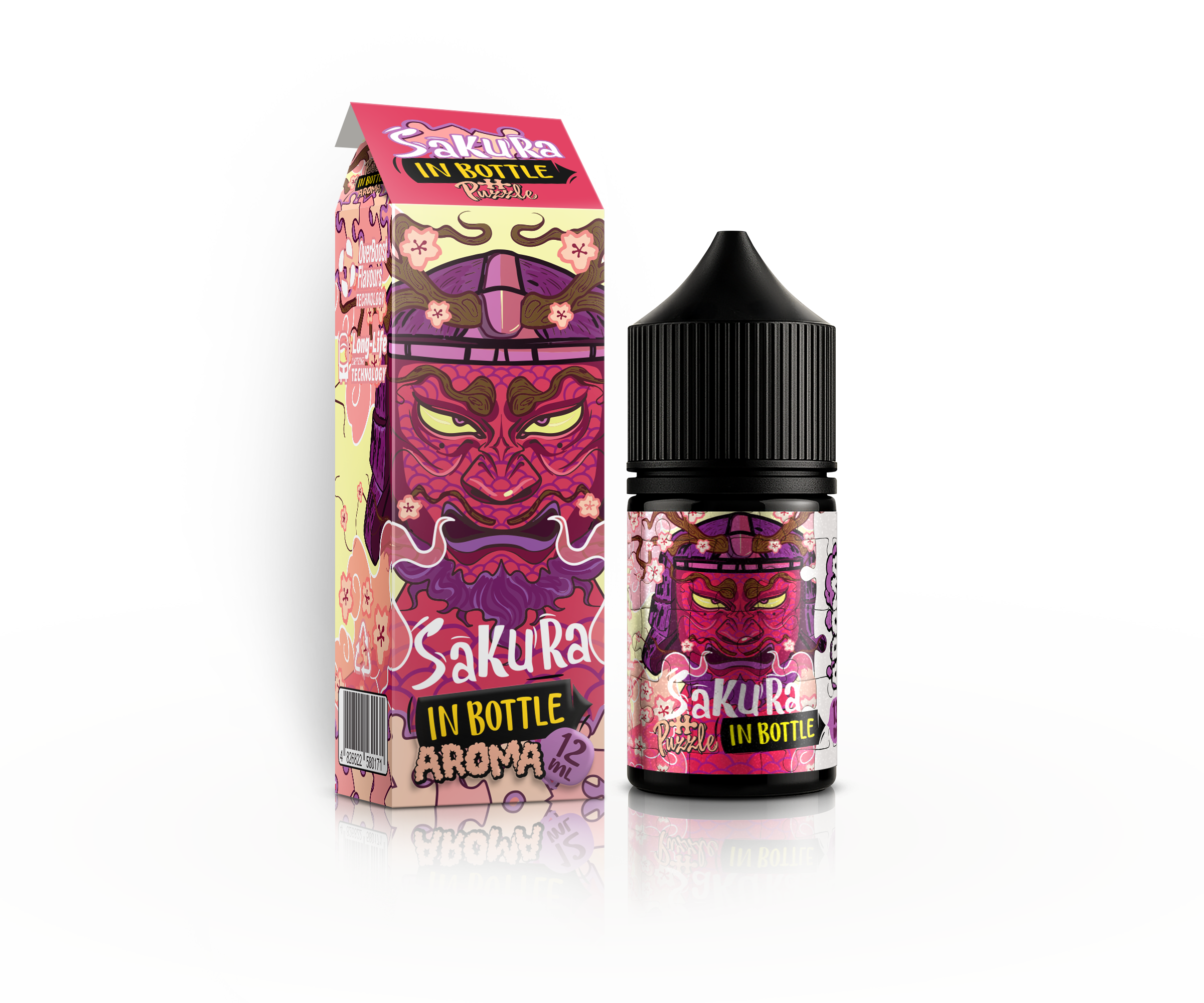 IN BOTTLE InBottle PUZZLE 30 мл Sakura / Сакура — рідина для вейпа IN BOTTLE