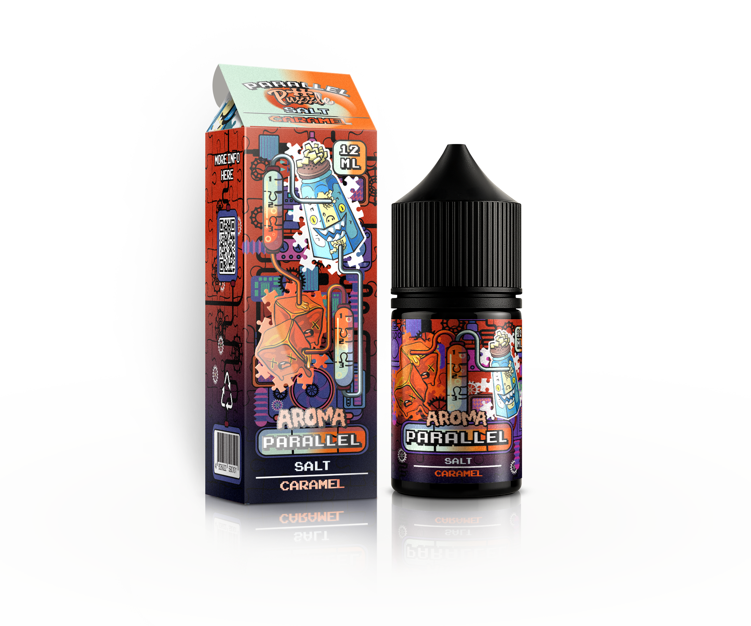 IN BOTTLE PARALLEL 30 мл Salt Caramel / Солона карамель — рідина для вейпа IN BOTTLE