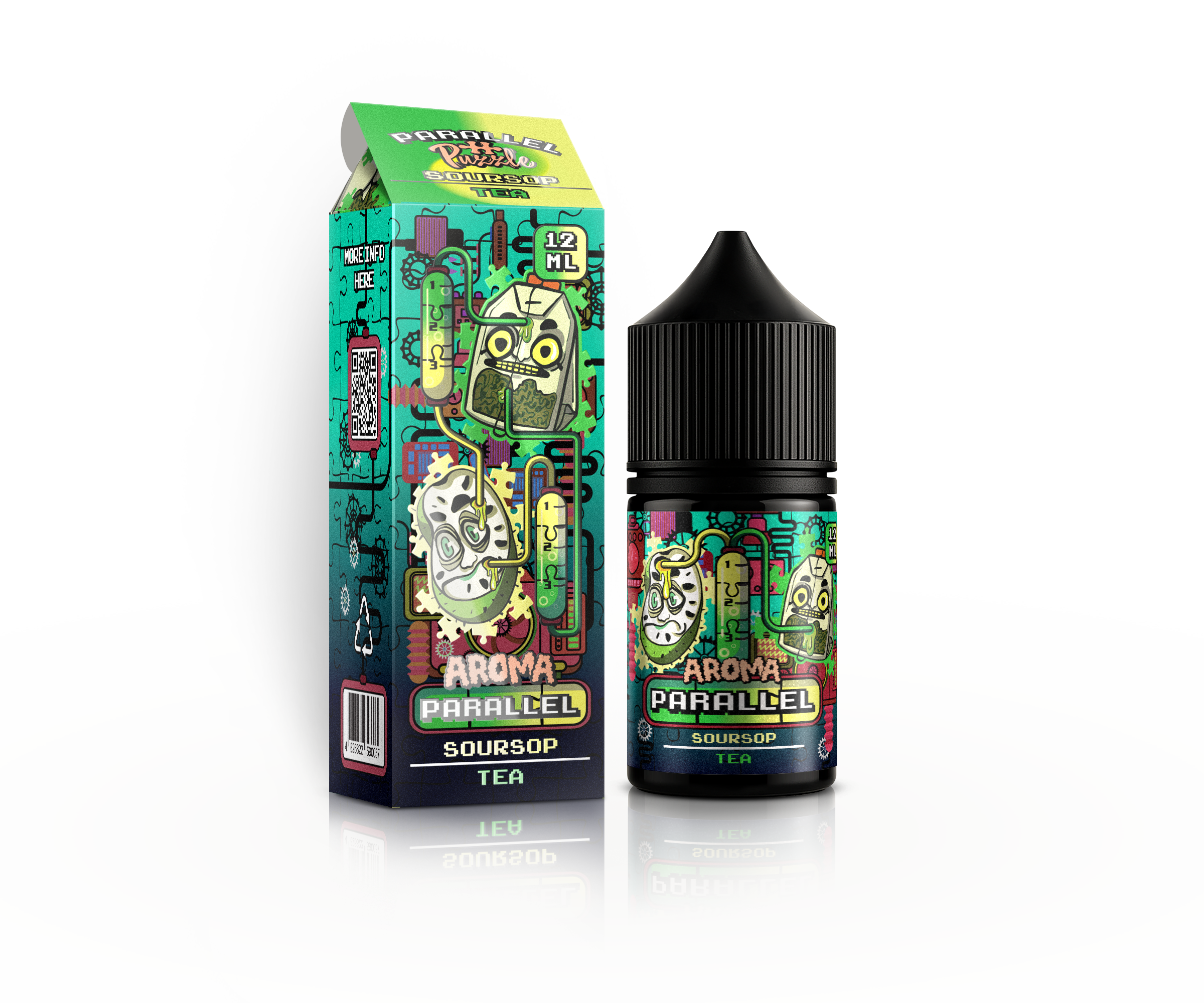 IN BOTTLE PARALLEL 30 мл Soursop Tea / Саусеп чай — рідина для вейпа IN BOTTLE