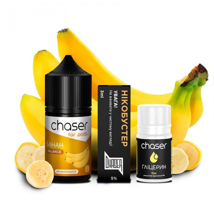 Chaser For Pods Balance Salt Банан 30ml 50mg