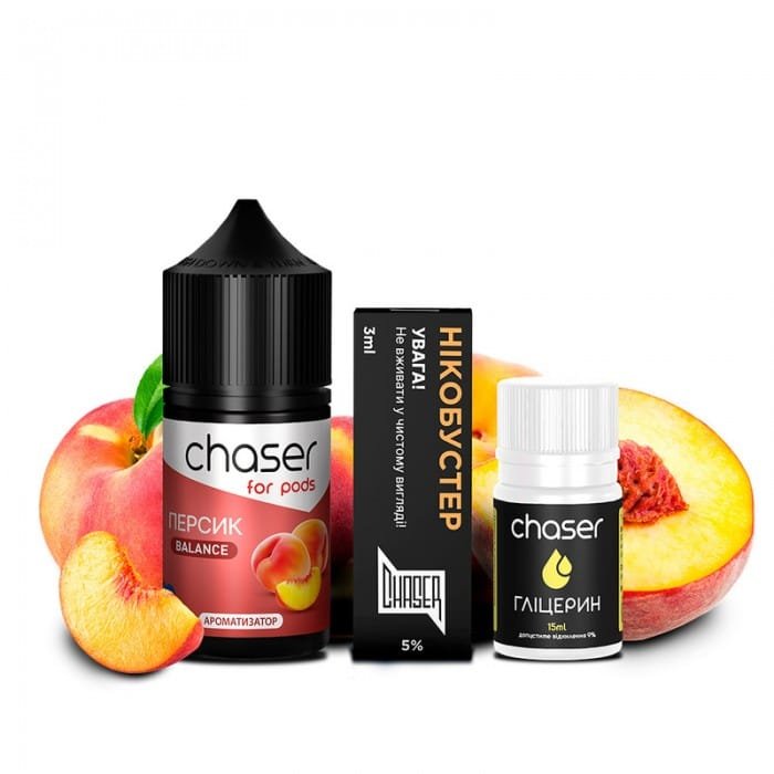 Chaser For Pods Balance Salt Персик 30ml 50mg
