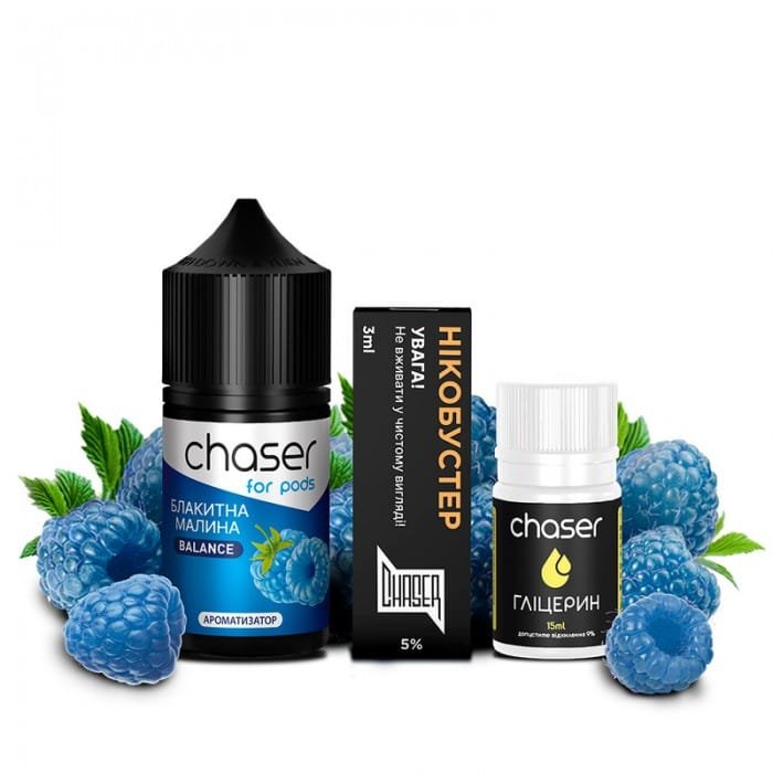 Chaser For Pods Balance Salt Блакитна малина 30ml 50mg