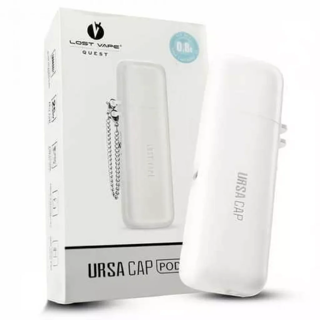 Lost Vape Ursa Cap: Pearl White POD система