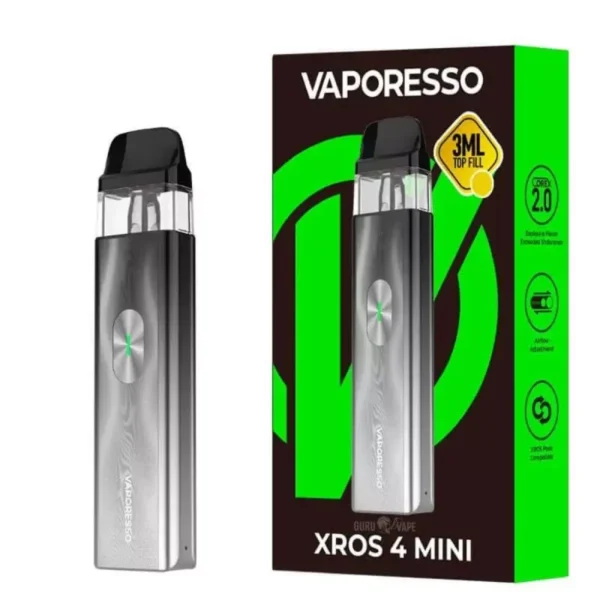 Https://Dudkavape.com/Wp-Content/Uploads/2024/10/Mnogorazovaya-Pod-Sistema-Vaporesso-Xros-4-Mini-Space-Grey.webp